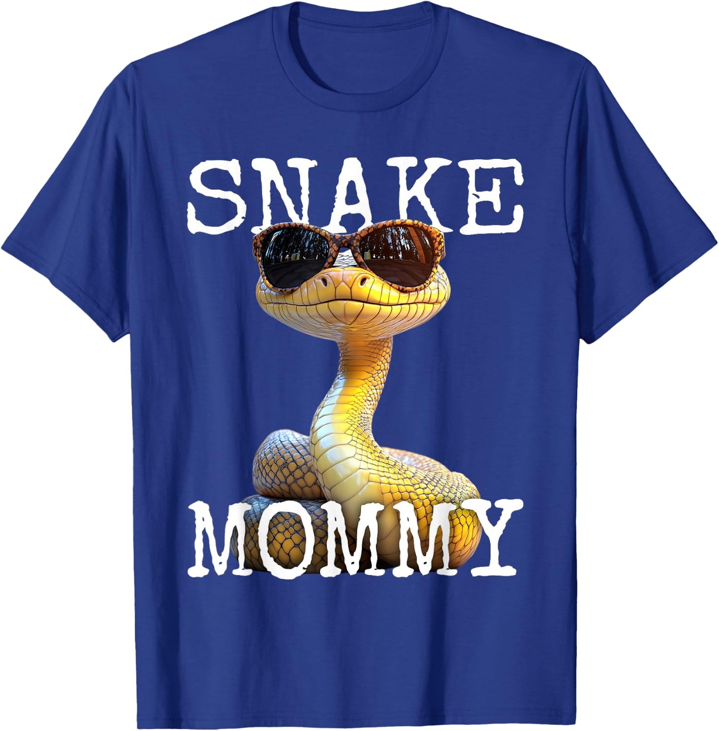Snake Mommy Mama Schlange Muttertag Mom Süße Schlangen T-Shirt - T-Shirt | Royal