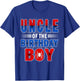 Uncle of The Birthday Boy Spider Web Birthday Party T-Shirt - T-Shirt | Royal