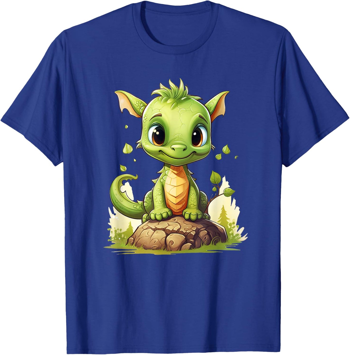 Cute Dragon funny Dragon lover baby T-Shirt - T-Shirt | Royal