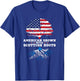 Scotland Roots American Grown Scottish Roots T-Shirt - T-Shirt | Royal