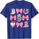 9th Birthday Cowgirl Nine Year Old Cow Girl Birthday Party T-Shirt - T-Shirt | Royal