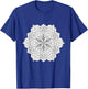 Mandala Zum Ausmalen Malen Geschenk Yoga T-Shirt - T-Shirt | Royal