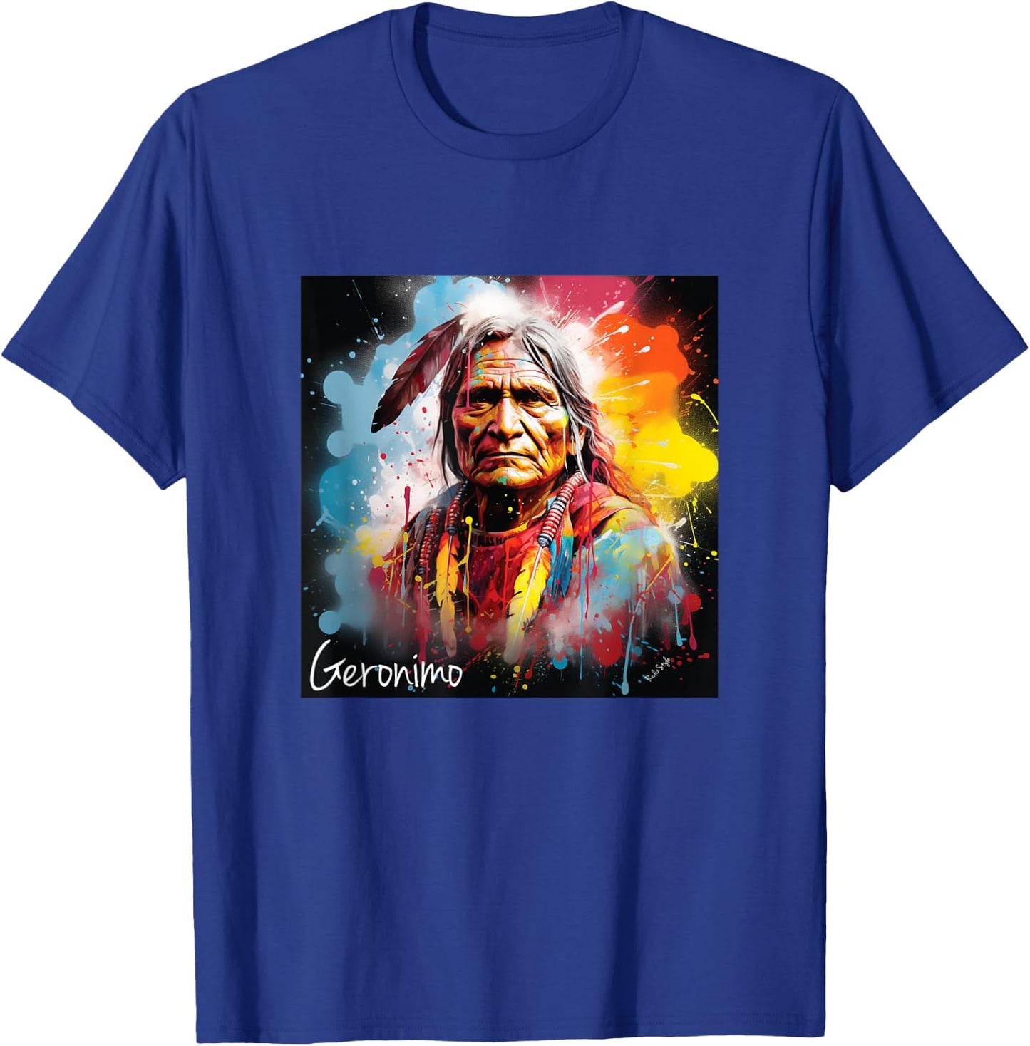 Geronimo , Black, S T-Shirt - T-Shirt | Royal