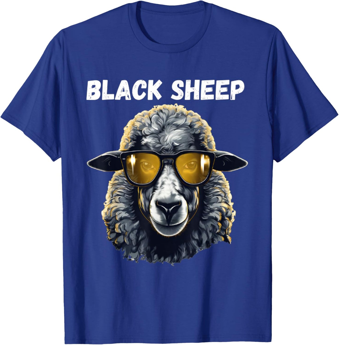 Black Sheep Squad - Outcast Black Sheep In Family T-Shirt - T-Shirt | Royal