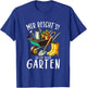 with German Text "Mir Reicht" Ich Geh In Den Garten Papa Mama Garten Gardener, black T-Shirt - T-Shirt | Royal