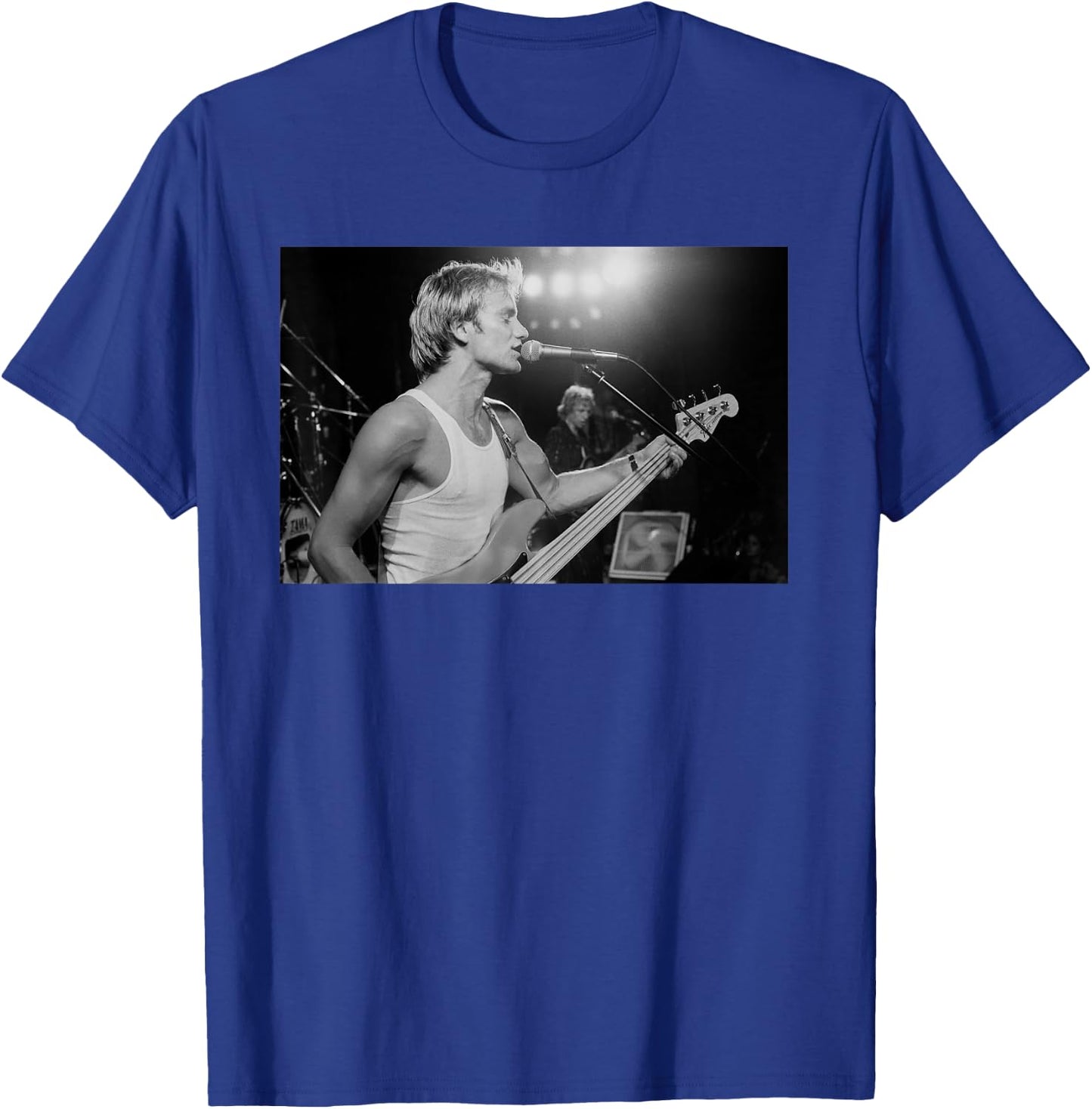 The Police Sting Singer On American Tour 1980 , grey, S T-Shirt - T-Shirt | Royal
