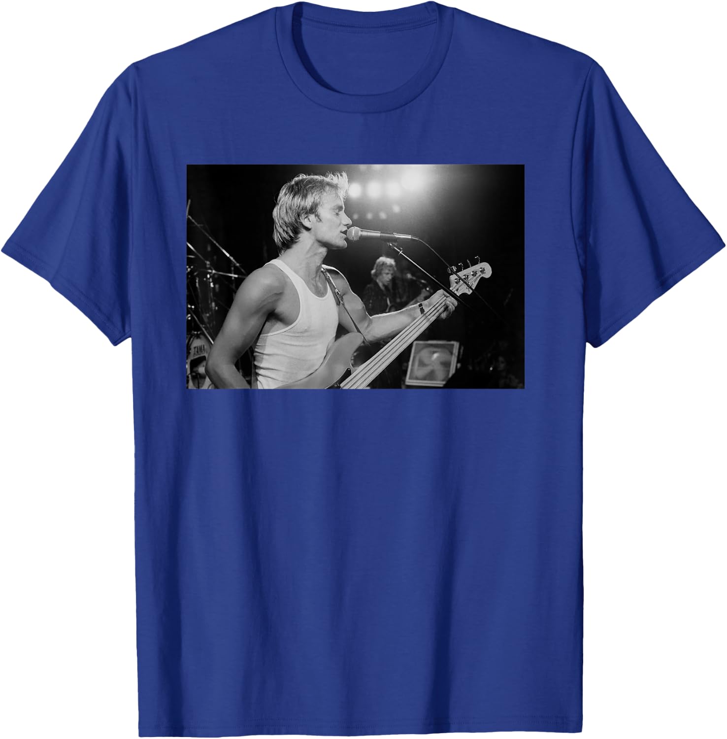 The Police Sting Singer On American Tour 1980 , grey, S T-Shirt - T-Shirt | Royal