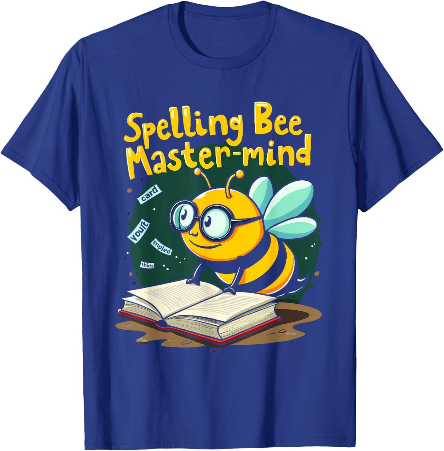Spelling Bee Humor Spelling Champion Word Nerd Spelling T-Shirt - T-Shirt | Royal