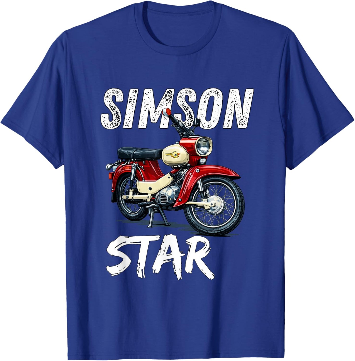 Simson SR4-2 Star MOFA Kult Motorrad DDR Klassiker Retro T-Shirt - T-Shirt | Royal