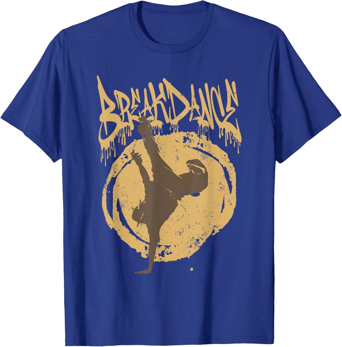 Breakdance Tänzer Retro Hip-Hop Street Dance T-Shirt - T-Shirt | Royal
