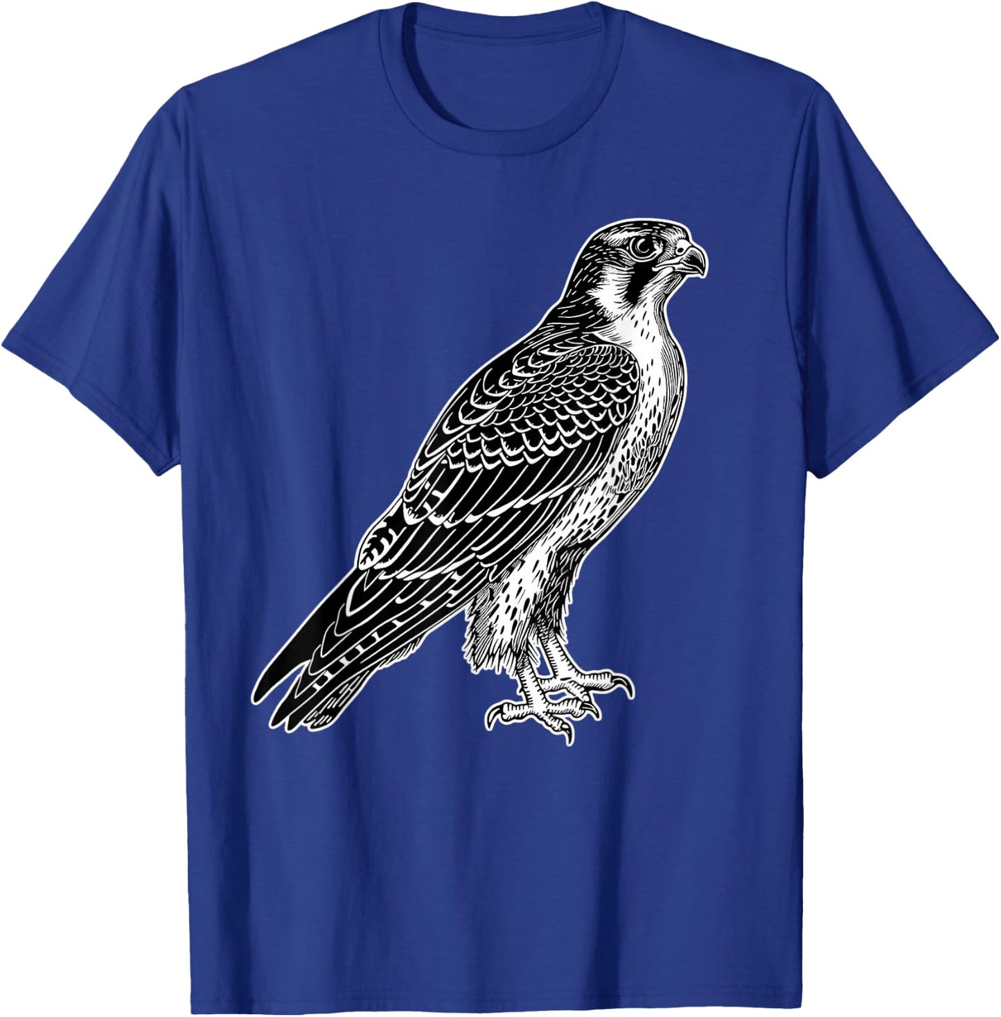 Peregrine Falcon Bird T-Shirt - T-Shirt | Royal