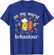 On My Wurst Behavior Funny Bratwurst German Oktoberfest T-Shirt - T-Shirt | Royal