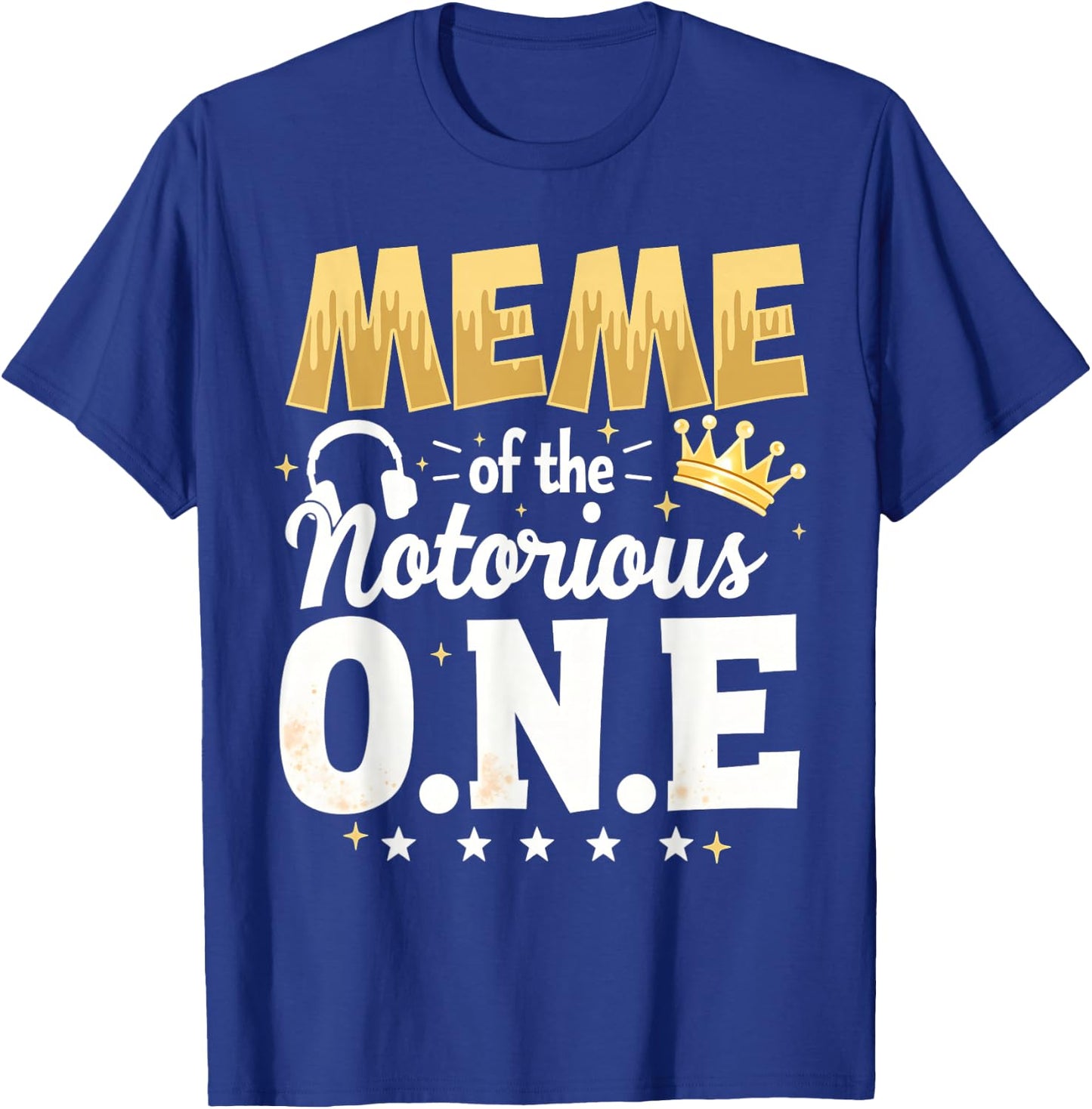 Crown 1st Birthday Grandma Meme Of Notorious One T-Shirt - T-Shirt | Royal