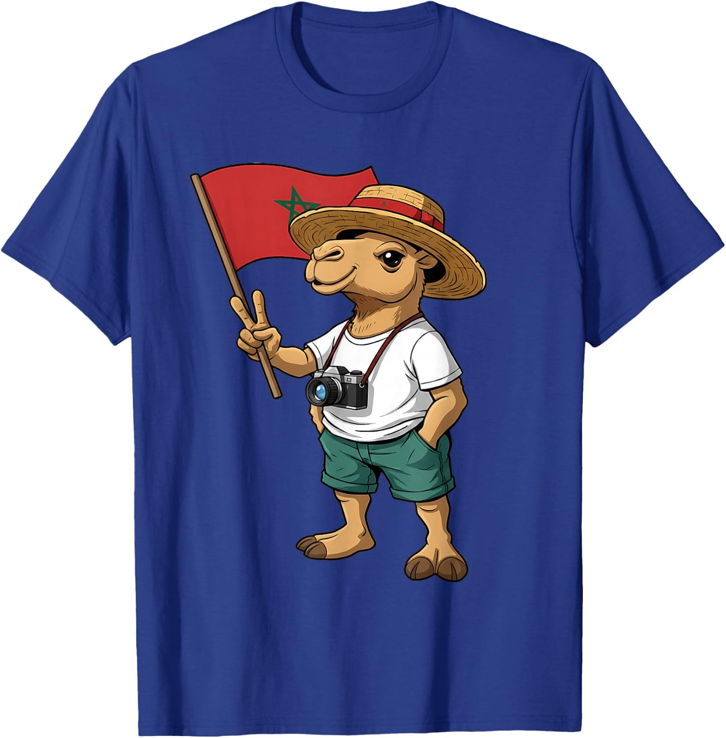 Morocco Flag Moroccan Pride T-Shirt - T-Shirt | Royal