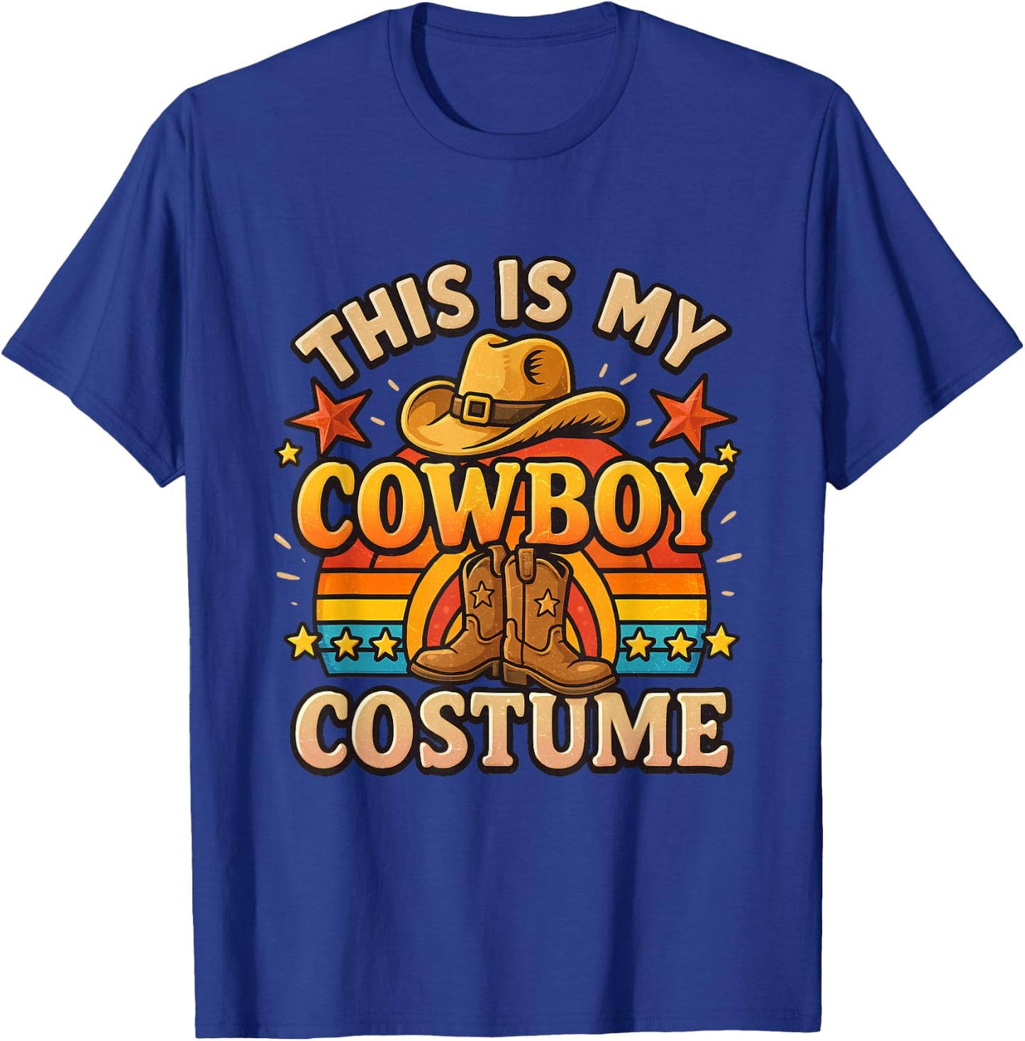 Rodeo Vintage T-Shirt - T-Shirt | Royal