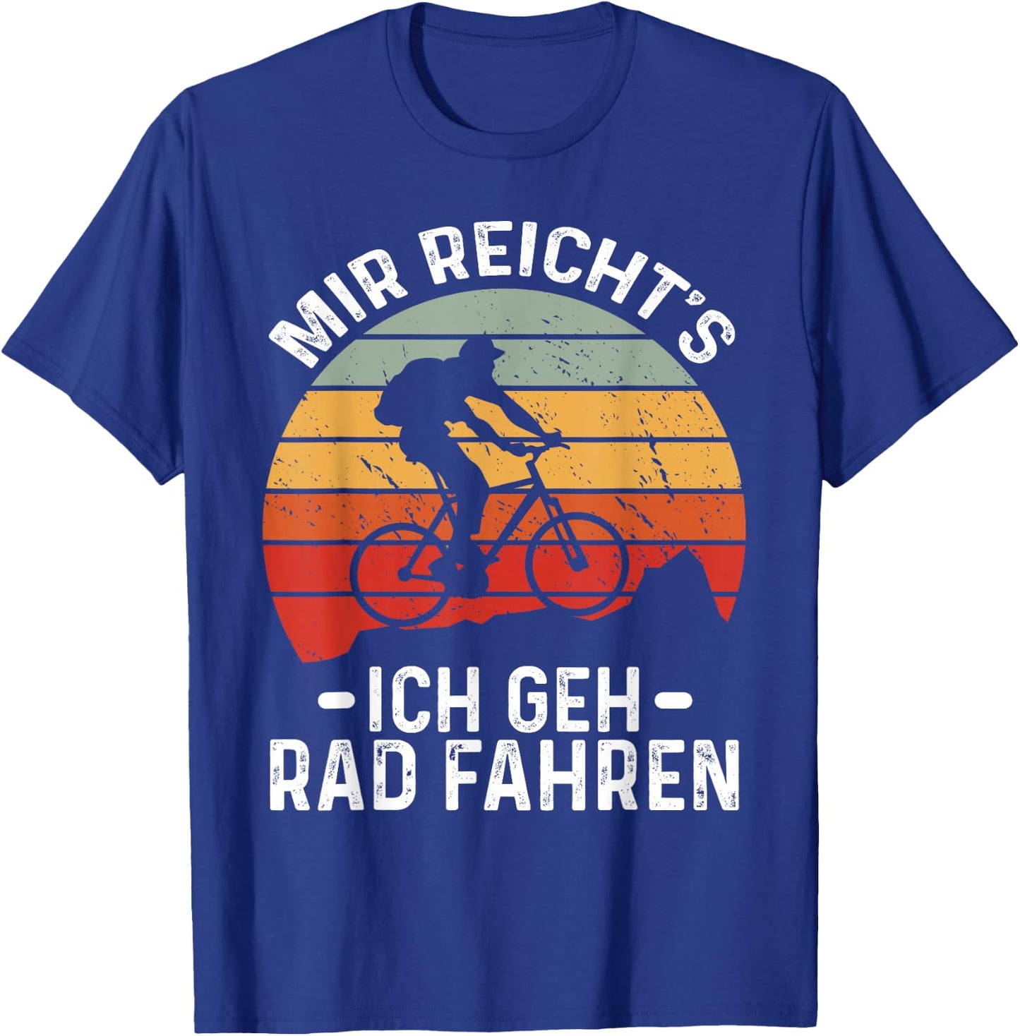Funny Mir Reichts Ich Geh Fahrrad Fahren für Bikiker, , black T-Shirt - T-Shirt | Royal
