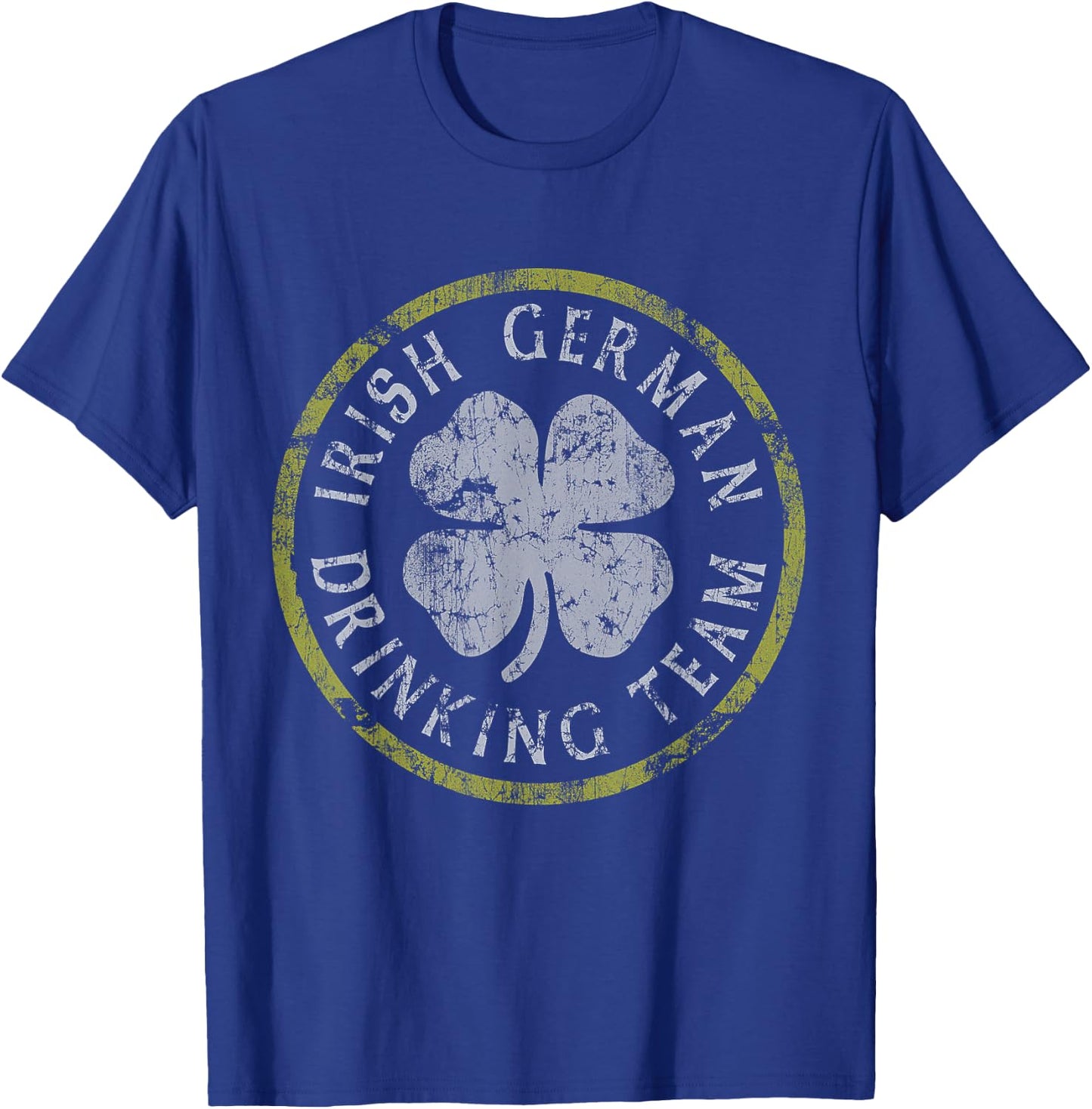 Irish German Drinking Team St Patricks Day Ireland Germany T-Shirt - T-Shirt | Royal