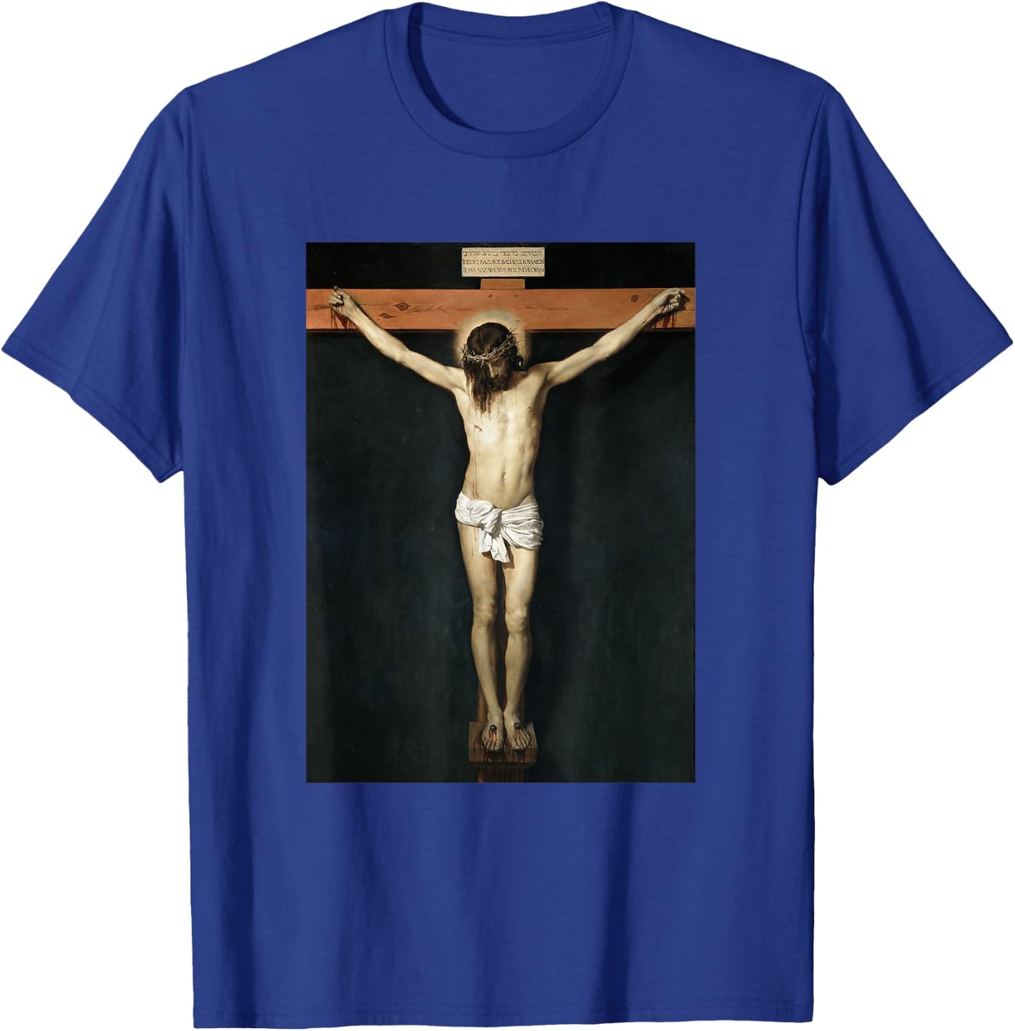 Diego Velázquez - #2 Crucified Jesus Christ T-Shirt - T-Shirt | Royal