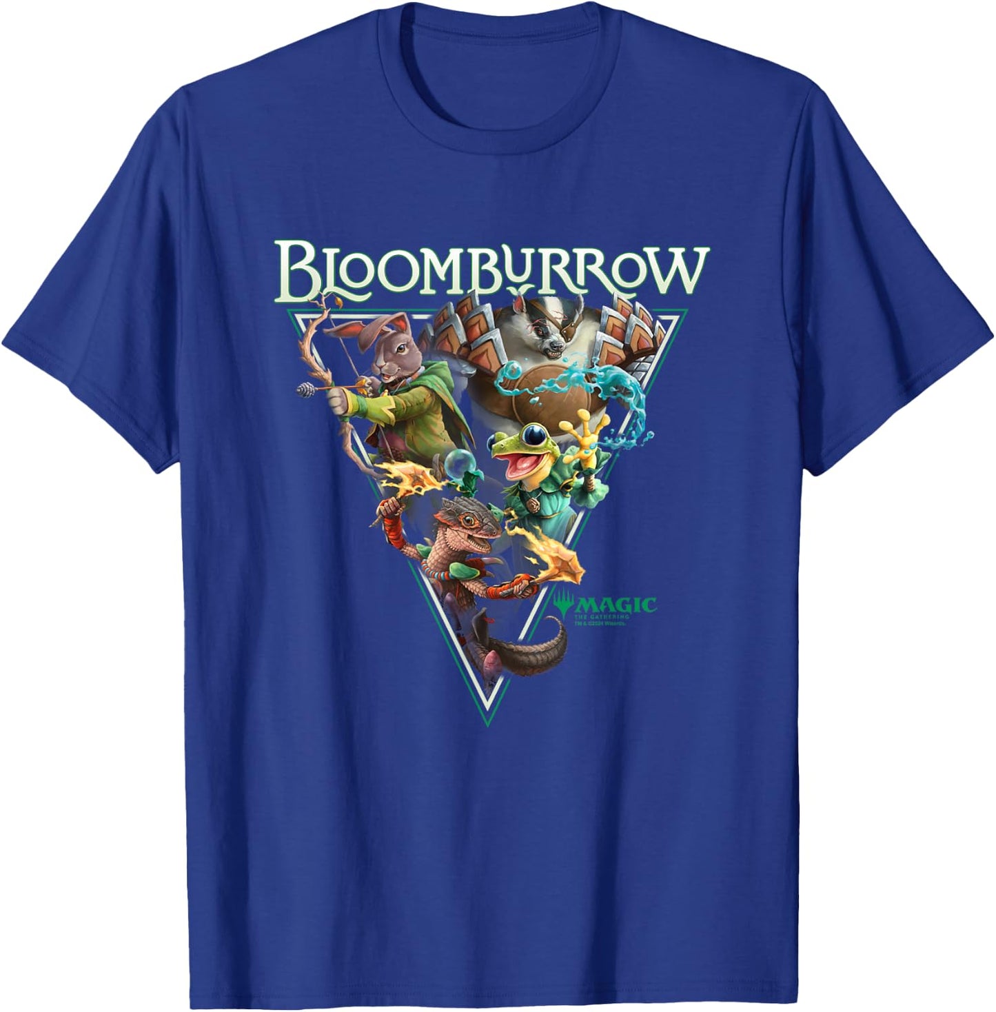 Magic: The Gathering Bloomburrow Portrait Vintage , black T-Shirt - T-Shirt | Royal