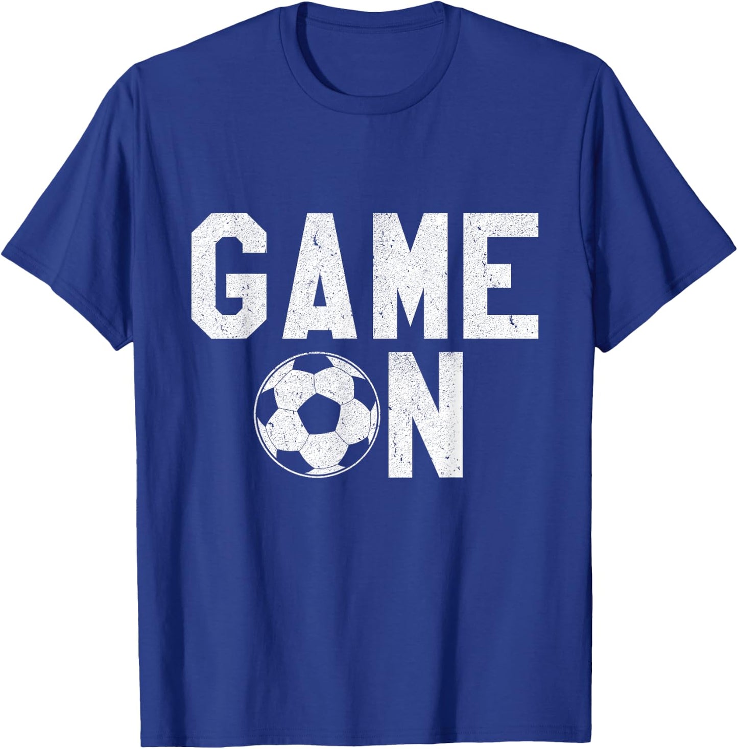 Game On Soccer Shirt T-Shirt - T-Shirt | Royal