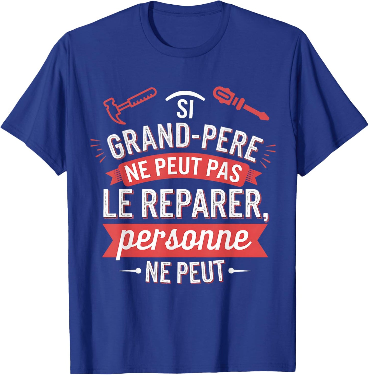 Grandpa - Grandpa - DIY Ace - Gifts to Handymen , Black, S T-Shirt - T-Shirt | Royal
