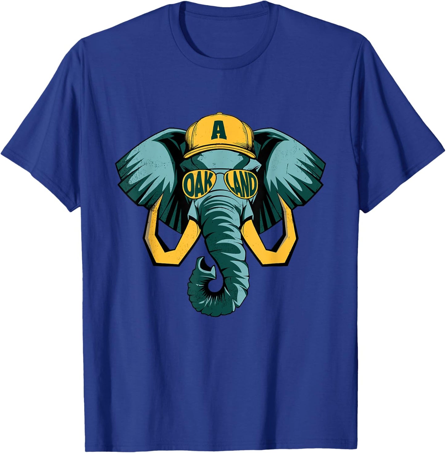 Vintage Art Oakland Last Name Retro Costume Lovely Animal T-Shirt - T-Shirt | Royal