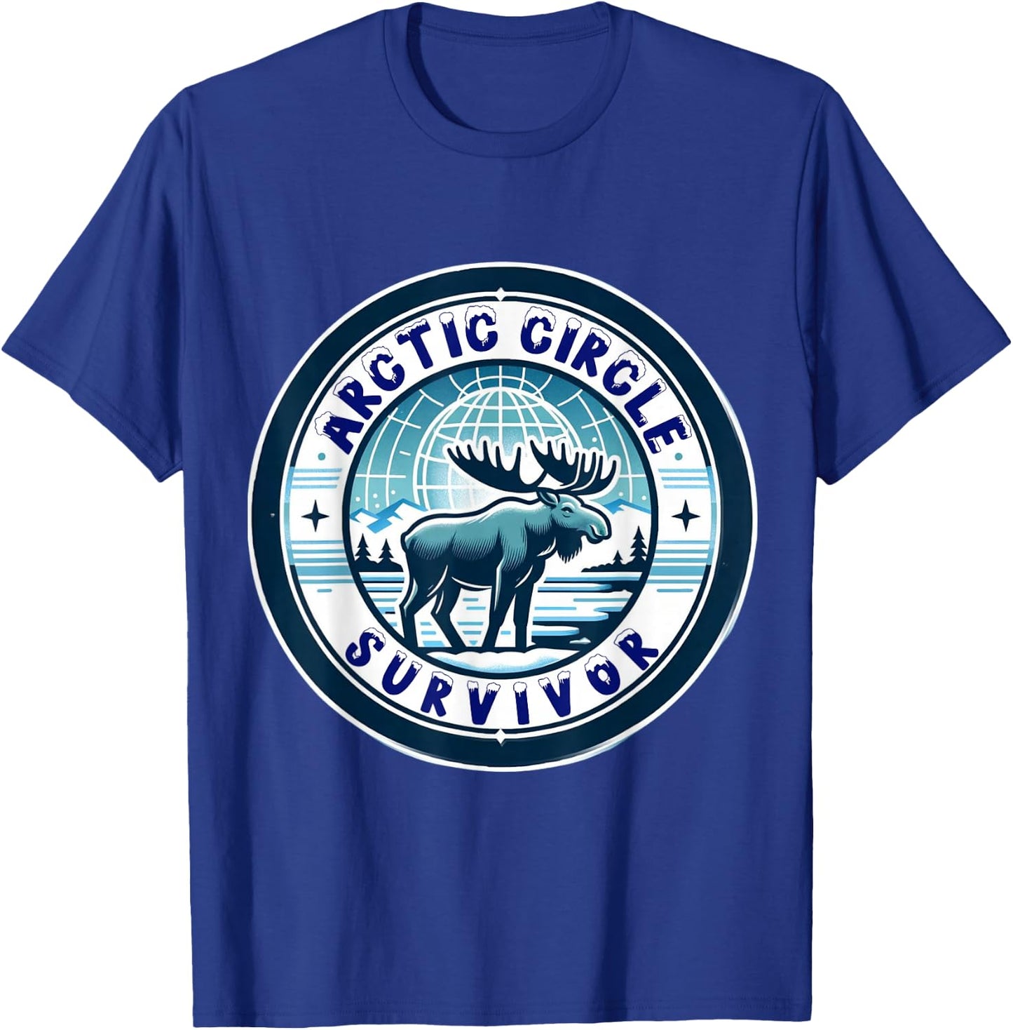 Celebrate surviving a trip to the Arctic Circle T-Shirt - T-Shirt | Royal