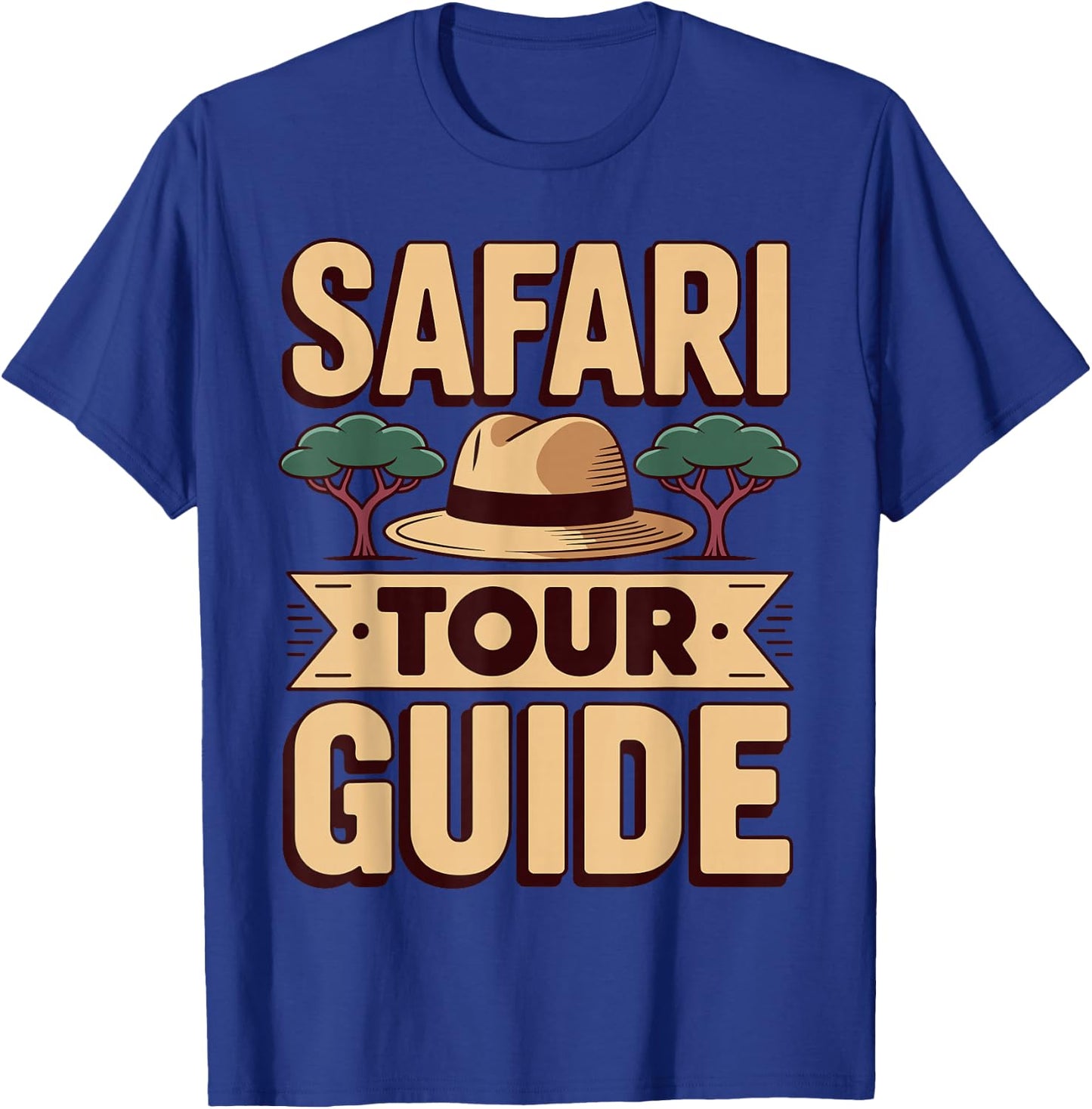Safari Tour Guide Costume Women Kids Zoo Safari T-Shirt - T-Shirt | Royal