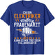 with German Text "Ich Bin Elektriker Und Kein Frauenarzt Elektroniker Beruf" (Ich Bin, black T-Shirt - T-Shirt | Royal