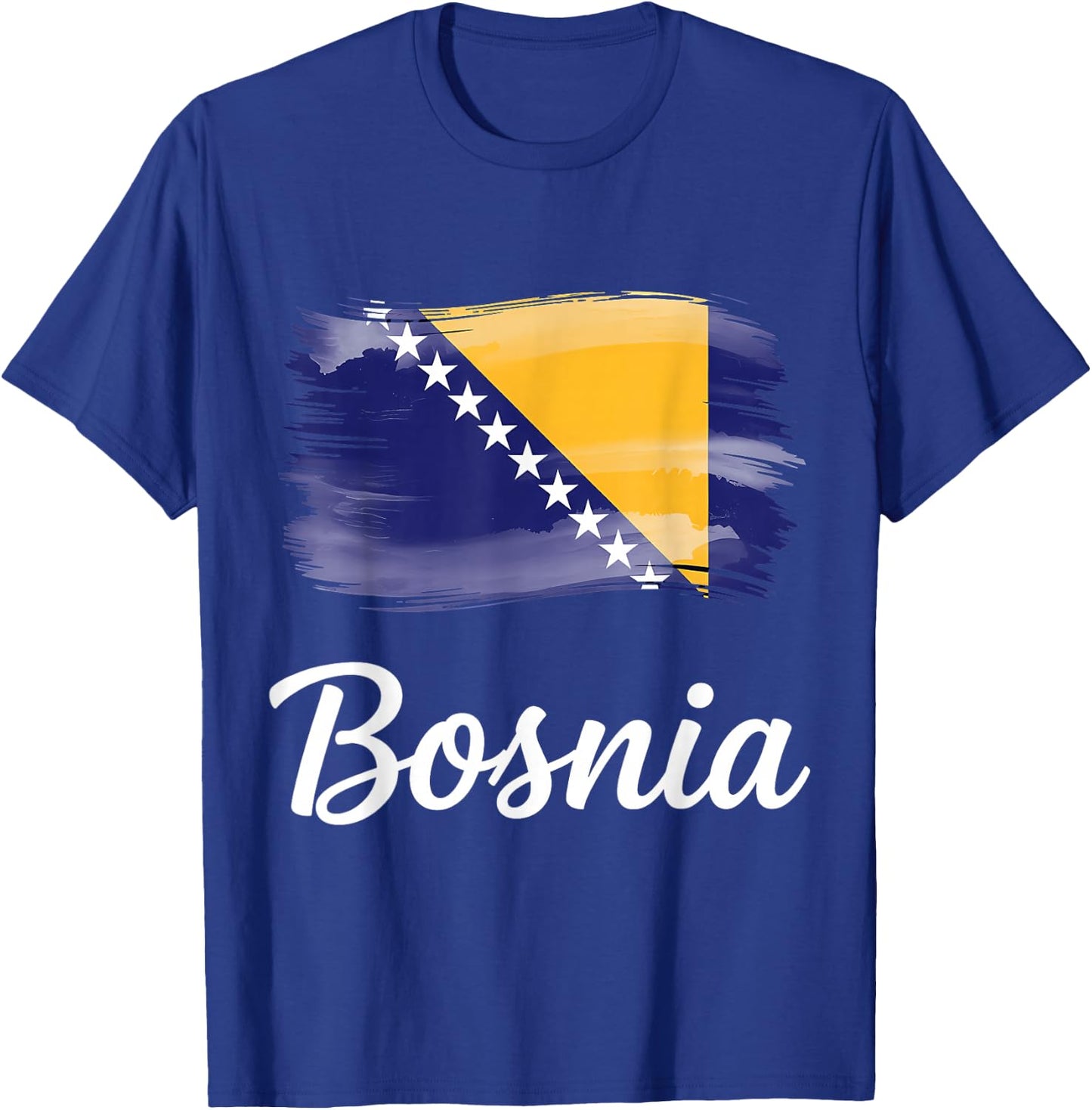 Bosnia and Herzegovina Flag Bosnian Pride T-Shirt - T-Shirt | Royal