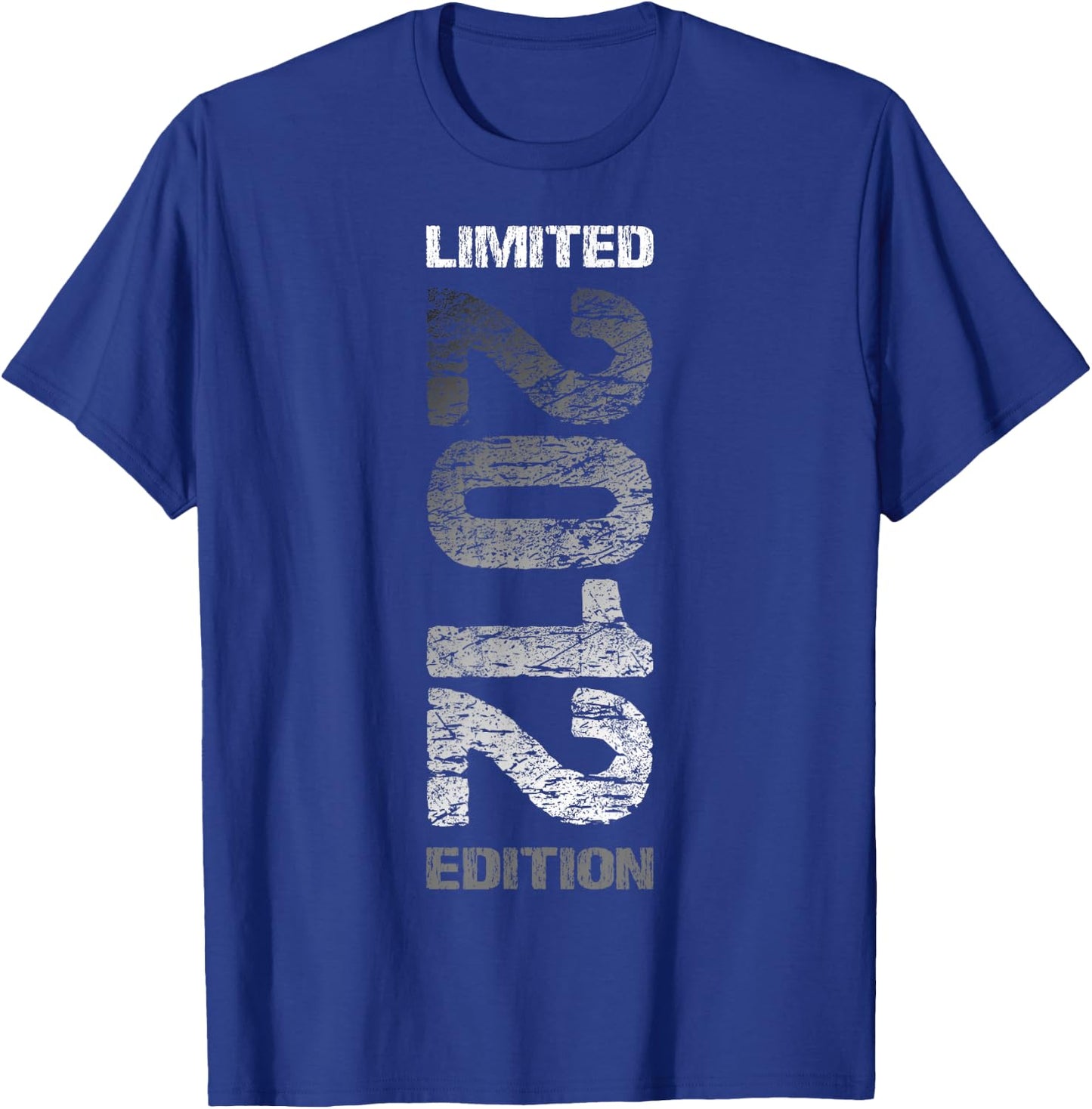 12th Birthday 2012 Limited Edition Boy Girl , black T-Shirt - T-Shirt | Royal