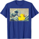 Rubber Duck on The Great Wave off Kanagawa T-Shirt - T-Shirt | Royal