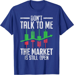 Exchange Cryptocurrency Trading Funny Stock Market Investment T-Shirt - T-Shirt | Royal