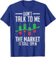 Exchange Cryptocurrency Trading Funny Stock Market Investment T-Shirt - T-Shirt | Royal