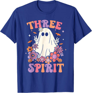Three Spirit Halloween 3rd Birthday Party Decorations T-Shirt - T-Shirt | Royal