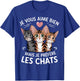 I like you but I prefer cats humor cat T-Shirt - T-Shirt | Royal