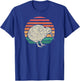 Kiwi Bird Lover Animal Retro 70s T-Shirt - T-Shirt | Royal
