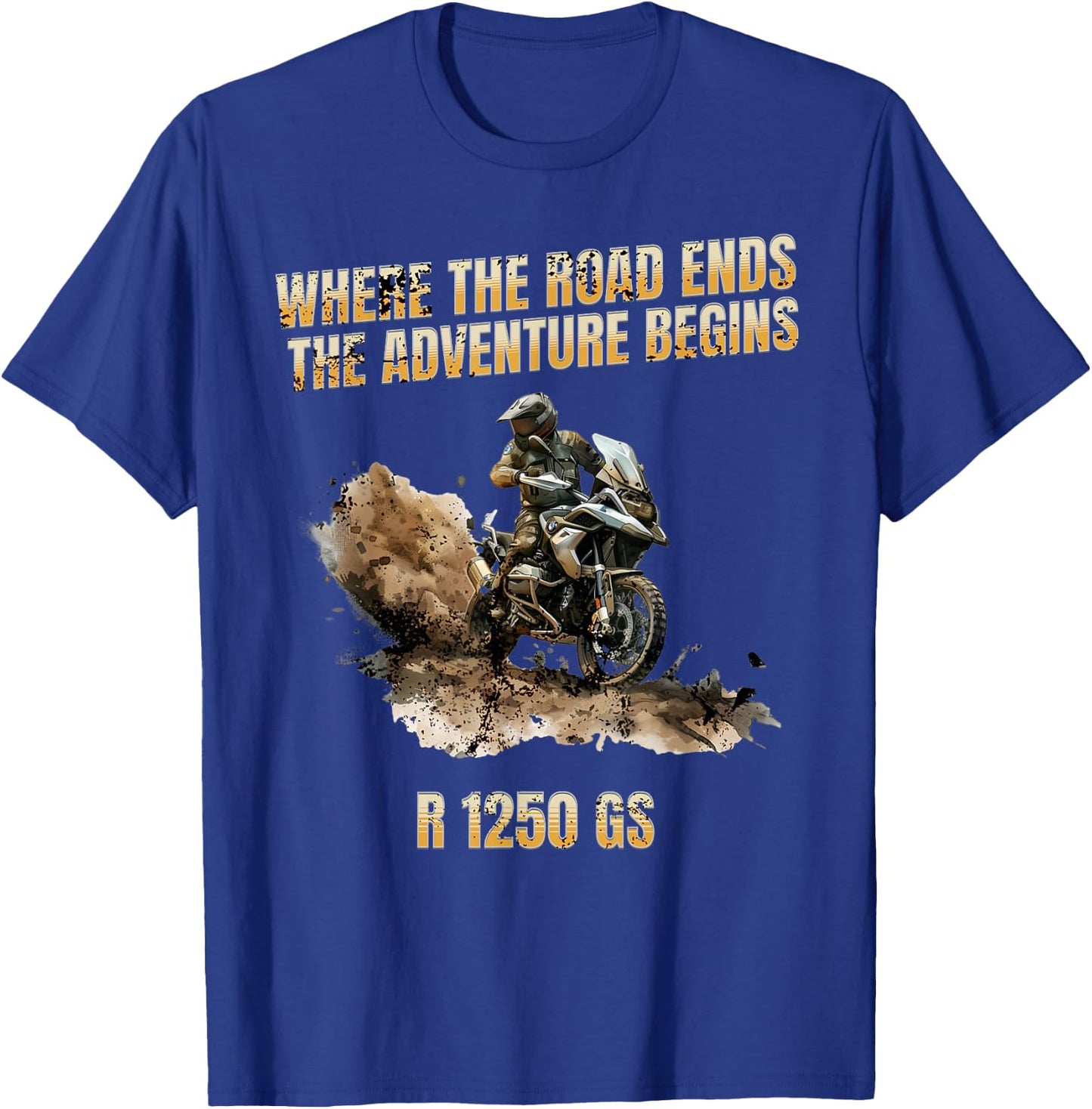 R 1250 GS Adventure Motorcycle T-Shirt - T-Shirt | Royal