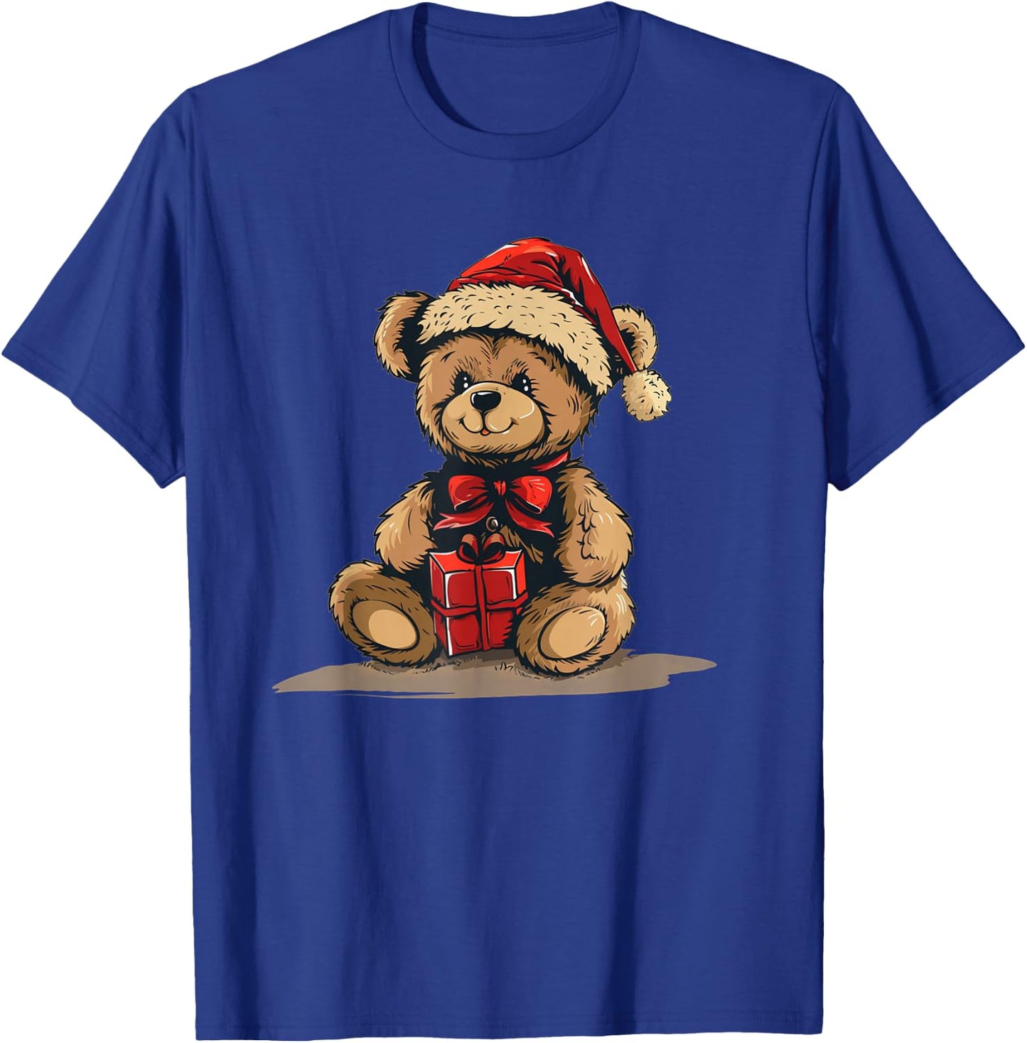 Adorable Festive Bear for Teddy Bear and Christmas T-Shirt - T-Shirt | Royal