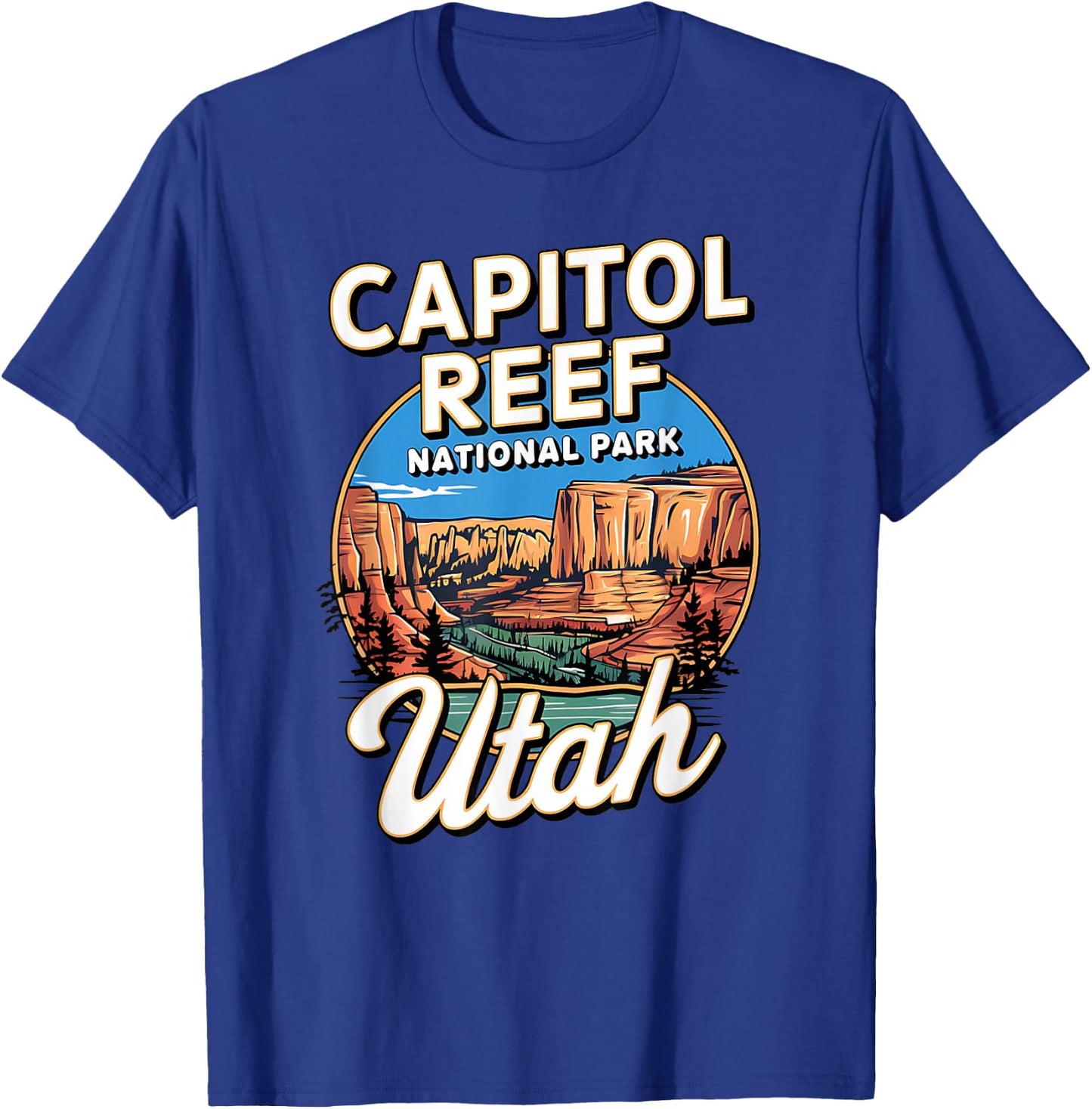 Capitol Reef National Park Utah Souvenir T-Shirt - T-Shirt | Royal