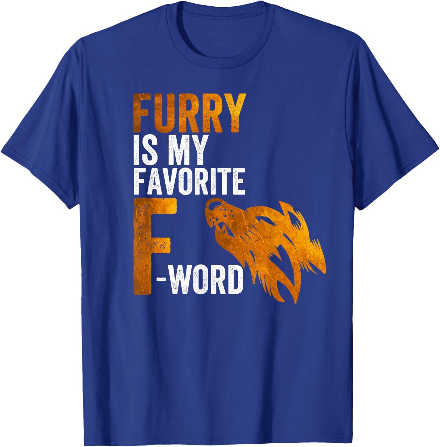 Funny Furry ist mein Lieblings-F-Word Fursuit Cosplay Furry T-Shirt - T-Shirt | Royal