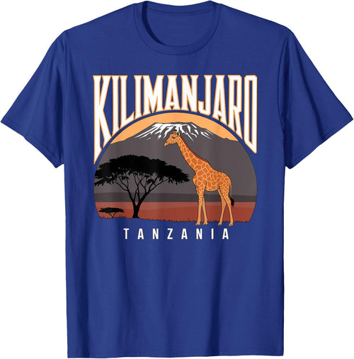 Kilimanjaro Tanzania, Fun Africa Safari Giraffe , Black, S