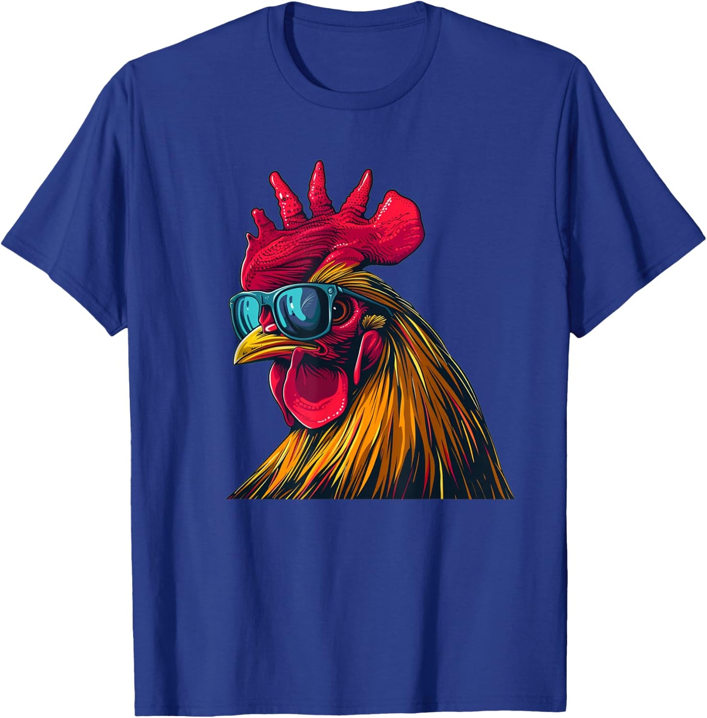 Cooles Hahn Sonnenbrille Kostüm für Jungen und Mädchen T-Shirt - T-Shirt | Royal