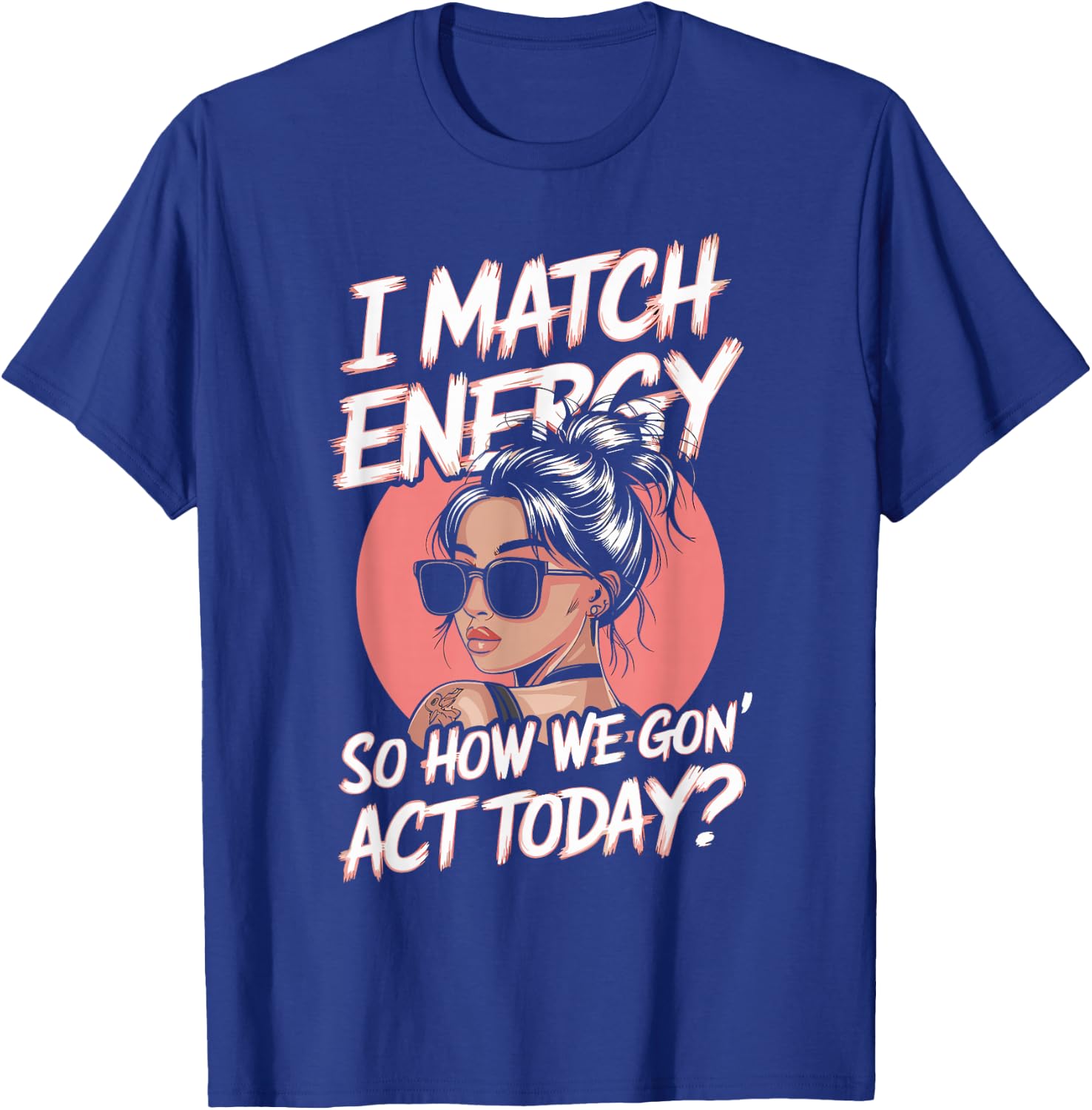 Funny Sarcasm Messy Buns Quotes for Busy Moms T-Shirt - T-Shirt | Royal