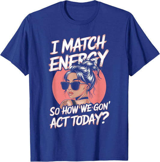 Funny Sarcasm Messy Buns Quotes for Busy Moms T-Shirt - T-Shirt | Royal