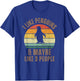 I Like Penguins and Maybe Like 3 People Funny Retro Penguin T-Shirt - T-Shirt | Royal