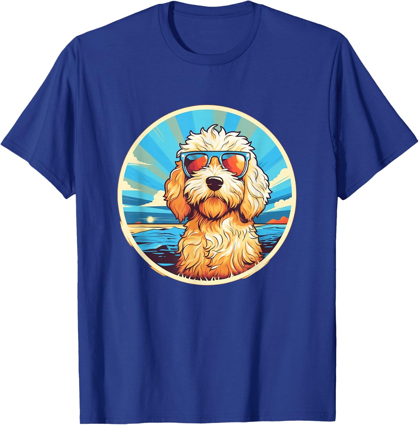 Goldendoodle Dood Funny Doodle Dog Golden Doodle T-Shirt - T-Shirt | Royal
