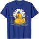 Rubber Duck Halloween Bath Duck Pumpkin T-Shirt - T-Shirt | Royal