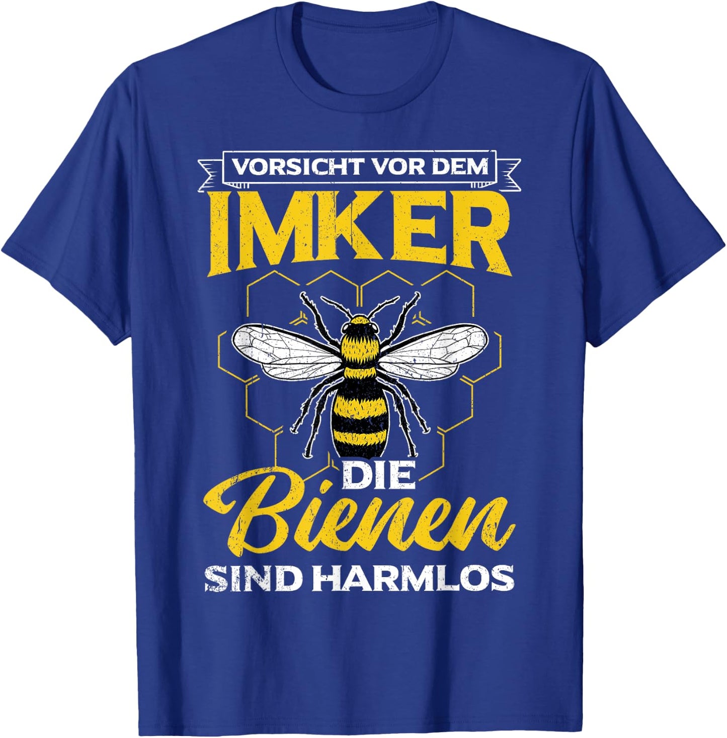 Bienen Fan Bienenboss Hobbyimker Bienenliebhaber Imker T-Shirt - T-Shirt | Royal