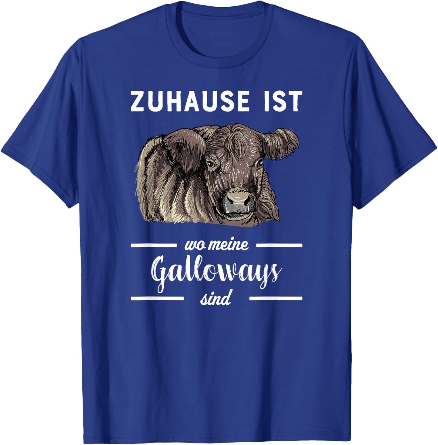 Galloway Rind I Schottland Rinderzucht für Rinderhalter T-Shirt - T-Shirt | Royal